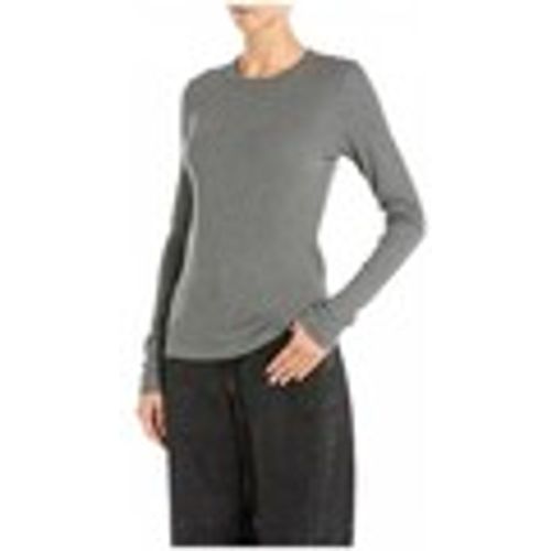T-shirts a maniche lunghe T-shirt Manica Lunga Dark Grey Melange - Replay - Modalova