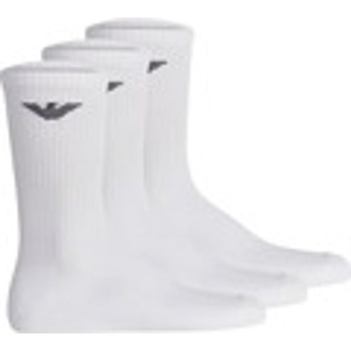 Calzini alti Pack x3 eagle - Emporio Armani - Modalova