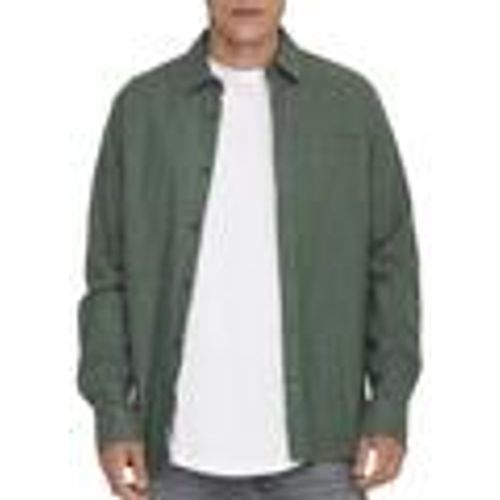 Camicia a maniche lunghe 22029758-CGY - Only & Sons - Modalova