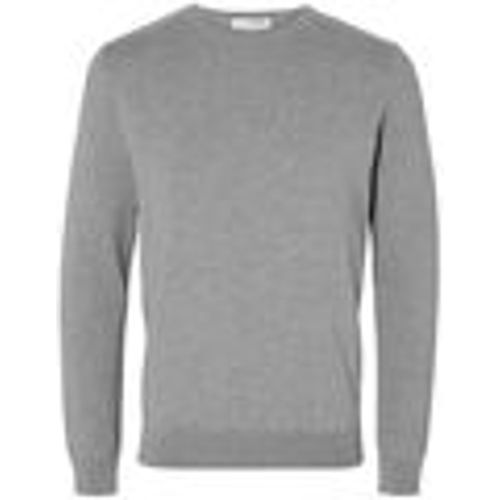 Maglione 16074682 BERG-MEDIUM GREY MELANGE - Selected - Modalova