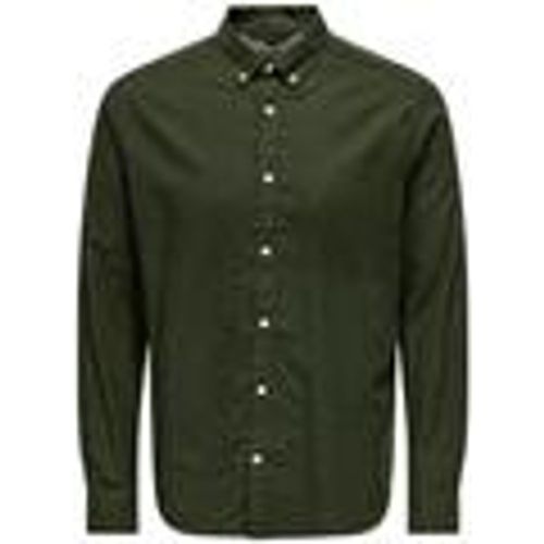 Camicia a maniche lunghe 22029758-ROS - Only & Sons - Modalova