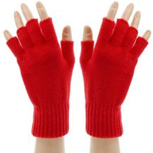Strick-Handschuhe, rot - buttinette - Modalova