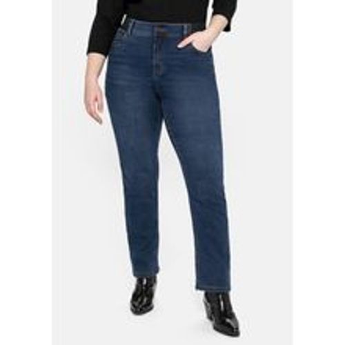 Große Größen: Gerade Jeans mit »Ultimate Stretch«, wächst bis 3 Gr. mit, dark blue Denim, Gr.1 - sheego - Modalova