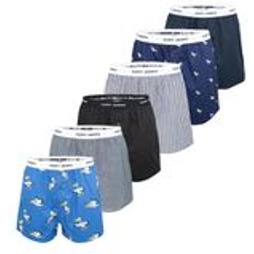 Herren Boxer Mix 6er Pack - happy shorts - Modalova