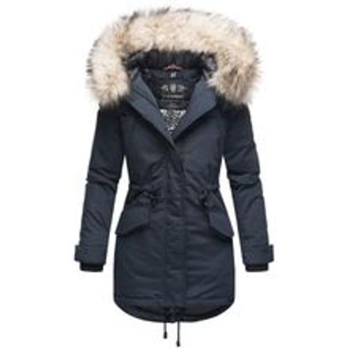 Damen Wintermantel Parka mit abnehmbarem Kunstfell Lady Like - Navahoo - Modalova