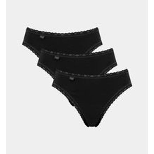 Tai - Black 44 - / Cotton Lace - Unterwäsche für Frauen - Sloggi - Modalova