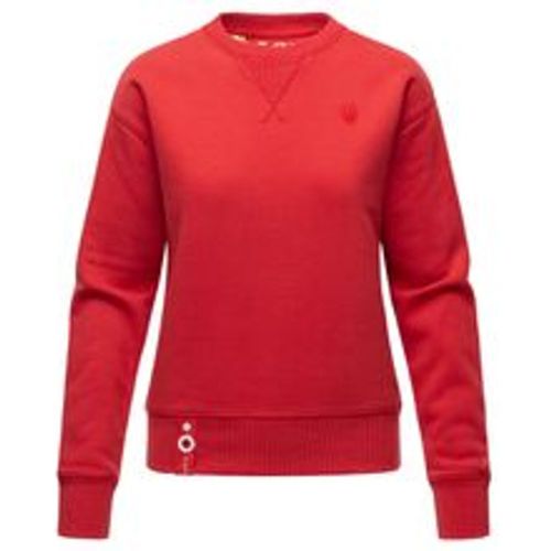 Damen Stylischer Kapuzensweatshirt Pullover mit Rundhals-Ausschnitt ZUCKERSCHNECKE - Navahoo - Modalova