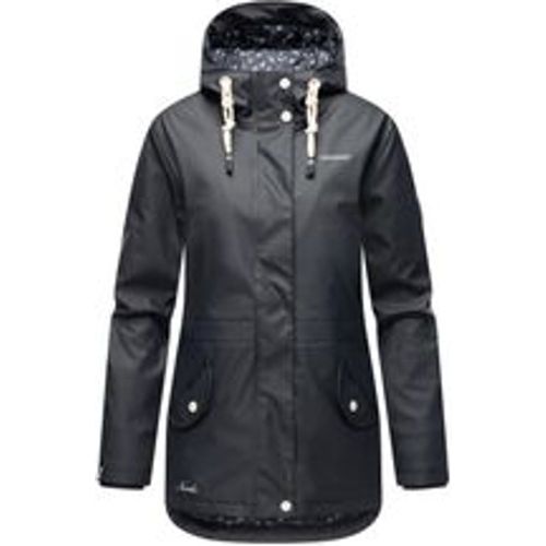 Damen Warmer Regenjacke Wasserdichter Regenmantel mit Kapuze Oceans Heart - Navahoo - Modalova