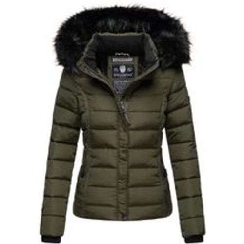 Damen Steppjacke Hochwertige Winterjacke Mit Voluminöser Kunstpelz-Kapuze Miamor - Navahoo - Modalova