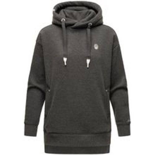 Damen Kapuzensweatshirt Kuscheliger Hoodie mit Oversize Look Silberengelchen - Navahoo - Modalova