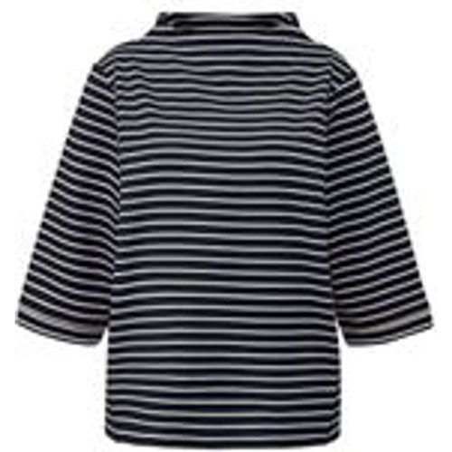 Große Größen: Gestreiftes Sweatshirt mit Stehkragen, marine gestreift, Gr.46 - Triangle - Modalova