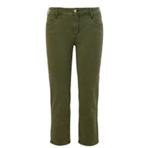 Große Größen: Gerade Jeans mit leichtem Used-Effekt, khaki, Gr.48 - Triangle - Modalova