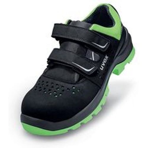 Xenova® Sandalen S1P schwarz, grün Weite 12 Gr. 45 - Schwarz - Uvex - Modalova