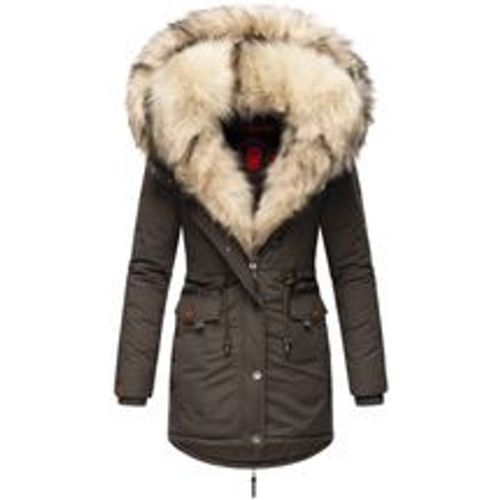 Damen Wintermantel Dicker Winterparka mit 2 Kunstpelz-Kapuzen Sweety - Navahoo - Modalova