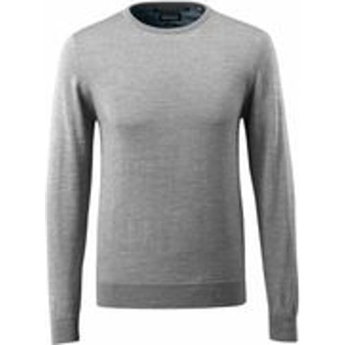 Strickpullover frontline runder Halsausschnitt Herren 50636 Gr. s grau-meliert - Mascot - Modalova