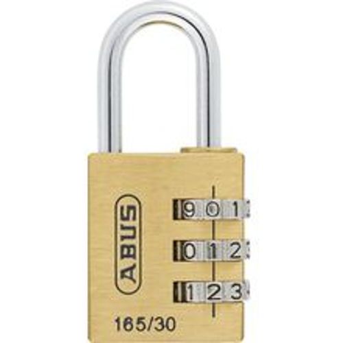 Zahlenschloss, 165/30 Lock-Tag, VE 6 Stk, Messing - Abus - Modalova