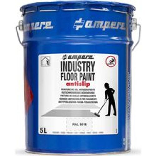 Bodenmarkierungsfarbe Industry Floor Paint antislip®, Inhalt 5 l - Ampere - Modalova