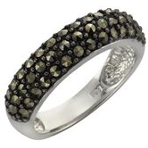 Zeeme Gemstones Ring 925/- Sterling Silber Markasit Rhodiniert (Größe: 052 (16,6)) - Fashion24 DE - Modalova