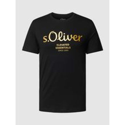 T-Shirt mit Label-Print - s.Oliver RED LABEL - Modalova
