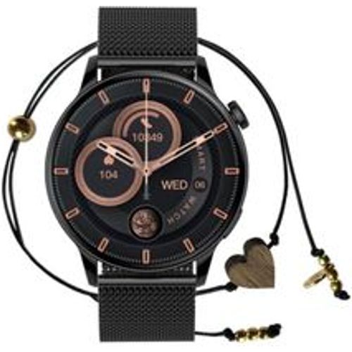 Vanad Pro Jewelry Black Set Maxcom Plantwear Men's Bracelet Smartwatch Schwarz - Fashion24 DE - Modalova