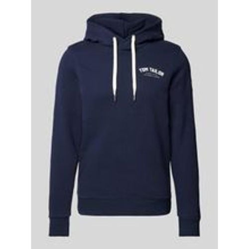 Hoodie mit Label-Print - Tom Tailor - Modalova