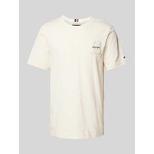 T-Shirt mit Label-Patch - Tommy Hilfiger - Modalova