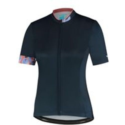 W's MIZUKI Short Sleeve Jersey, Charcoal - Shimano - Modalova