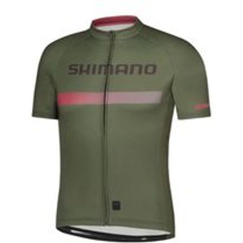 LOGO Short Sleeve Jersey, Warm Olive - Shimano - Modalova