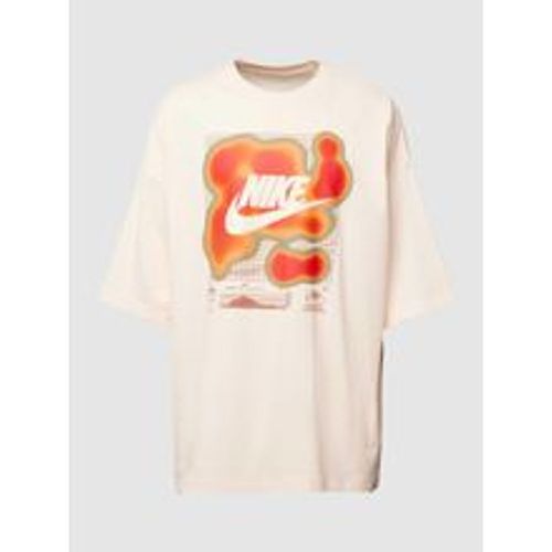 T-Shirt mit Label-Print - Nike - Modalova