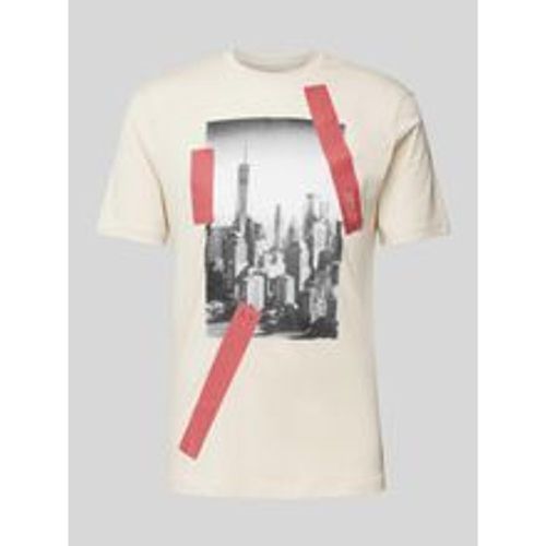 T-Shirt mit Label-Print - Armani Exchange - Modalova