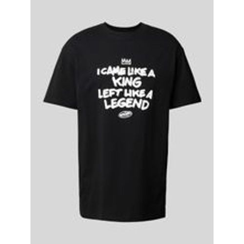 Oversized T-Shirt mit Statement-Print Modell 'Like a Legend' - mister tee - Modalova