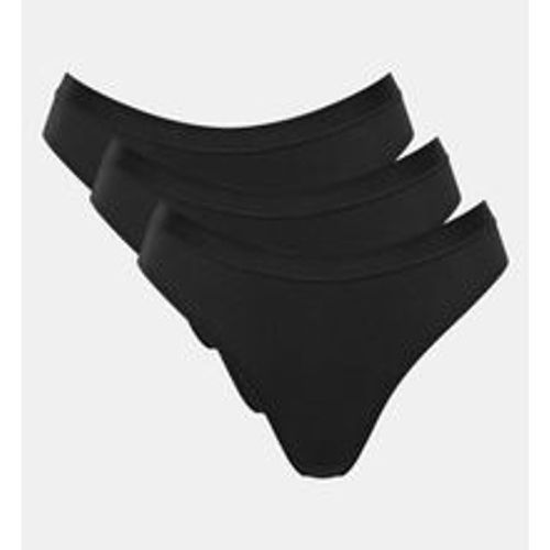 Slip mit hohem Beinausschnitt - Black XXL - Go Casual - Unterwäsche für Frauen - Sloggi - Modalova