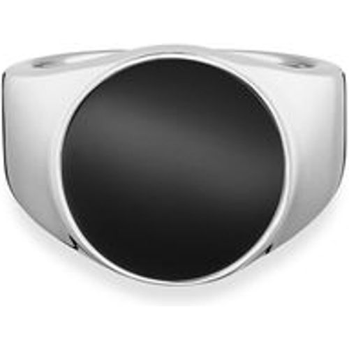 Ring 925/- Sterling Silber Onyx schwarz Glänzend 2,50ct (Größe: 060 (19,1)) - CAI - Modalova