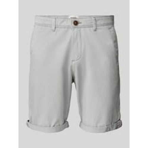 Regular Fit Bermudas in unifarbenem Design Modell 'BOWIE' - jack & jones - Modalova