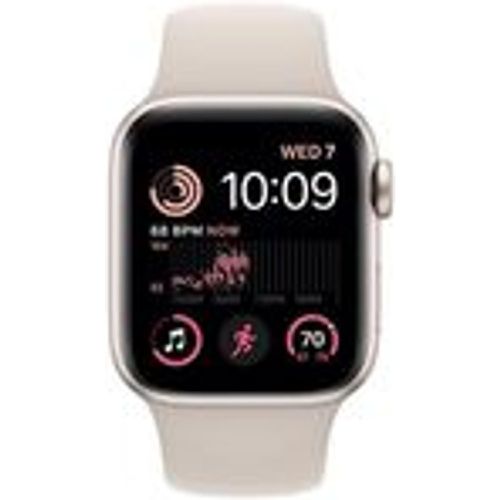 Watch (Series SE) 2020 GPS + Cellular 44 mm - Aluminium - Sportarmband Weiß - Apple - Modalova
