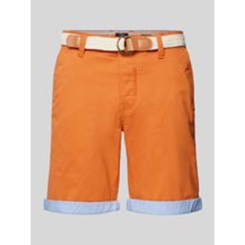 Slim Fit Bermudas mit Gürtel - McNeal - Modalova