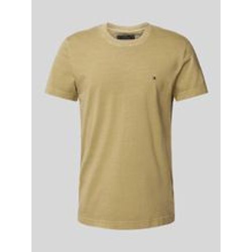 Slim Fit T-Shirt mit Logo-Stitching Modell 'GARMENT' - Tommy Hilfiger - Modalova