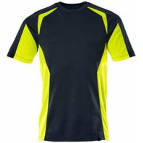 T-Shirt 22082-771-01017 Gr. xs schwarzblau/hi-vis gelb - Mascot - Modalova