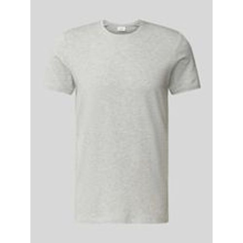 Regular Fit T-Shirt mit Rundhalsausschnitt - s.Oliver BLACK LABEL - Modalova