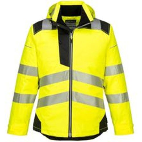 Warnschutz-Regenjacke mit Kapuze gelb s - Gelb - Portwest - Modalova