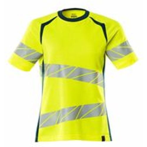 Damen-T-shirt 19092-771 2XL hi-vis gelb/dunkelpetroleum - Mascot - Modalova