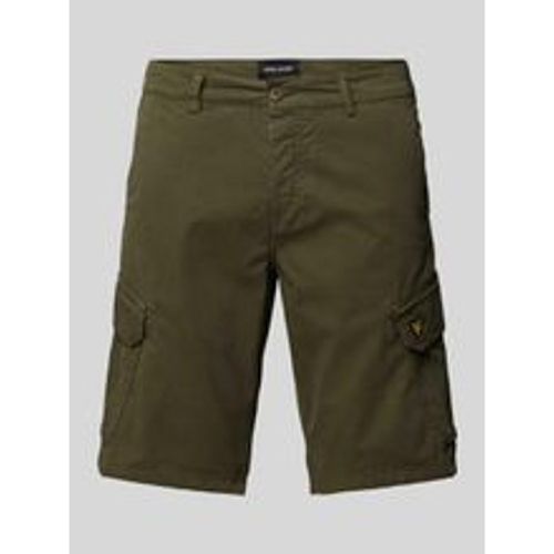 Regular FIt Cargoshorts mit Logo-Stitching Modell 'WEMBLEY' - Lyle & Scott - Modalova