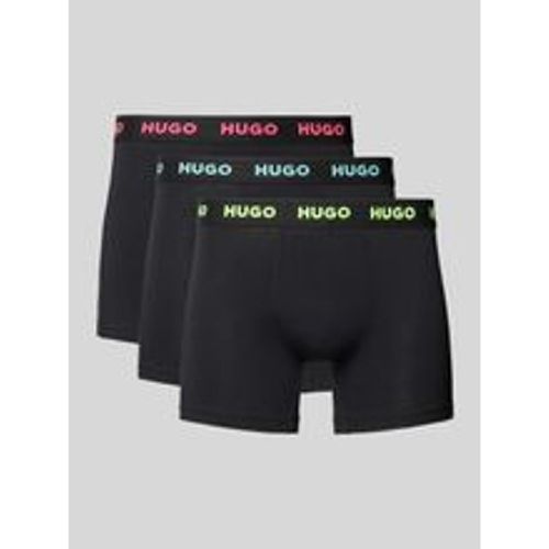 Boxershorts mit elastischem Logo-Bund im 3er-Pack - HUGO - Modalova