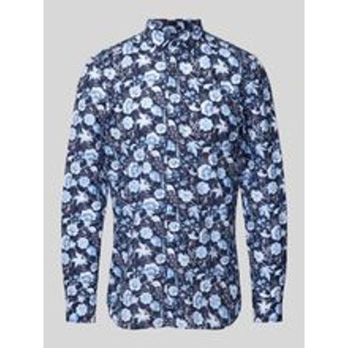 Body Fit Business-Hemd mit floralem Muster Modell 'Taviano' - Olymp - Modalova