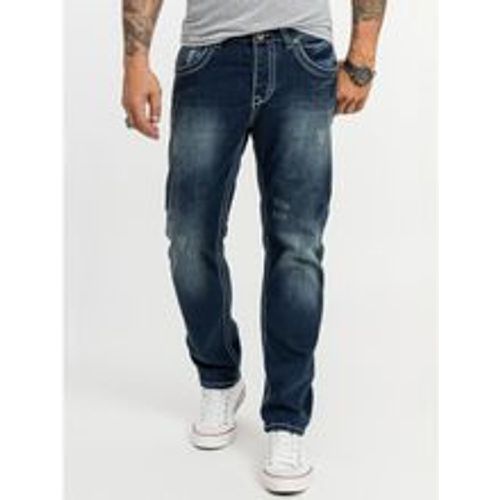 Jeans Comfort Fit Used-Look - Rock Creek - Modalova