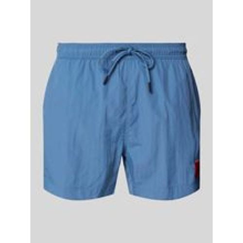 Regular Fit Badehose mit Label-Patch Modell 'DOMINICA' - HUGO - Modalova