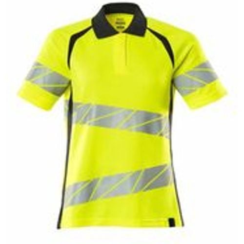 Damen-Polo-shirt 19093-771-17010 Gr. 5XL hi-vis gelb/schwarzblau - Mascot - Modalova