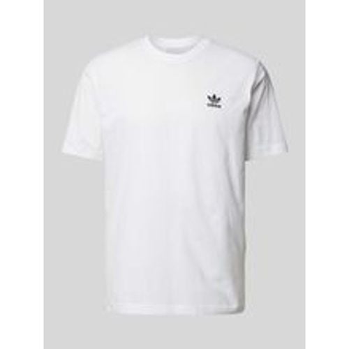 T-Shirt mit Label-Stitching - Adidas - Modalova