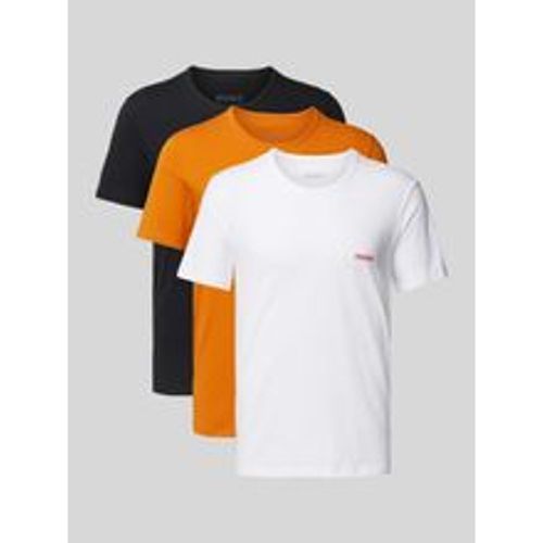 Regular Fit T-Shirt mit Rundhalsausschnitt im 3er-Pack - HUGO - Modalova