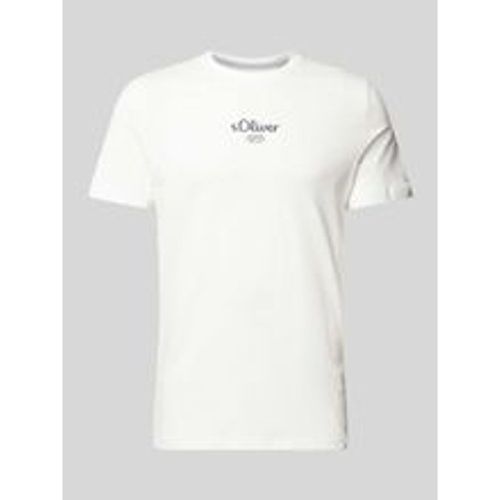 T-Shirt mit Label-Print - s.Oliver RED LABEL - Modalova